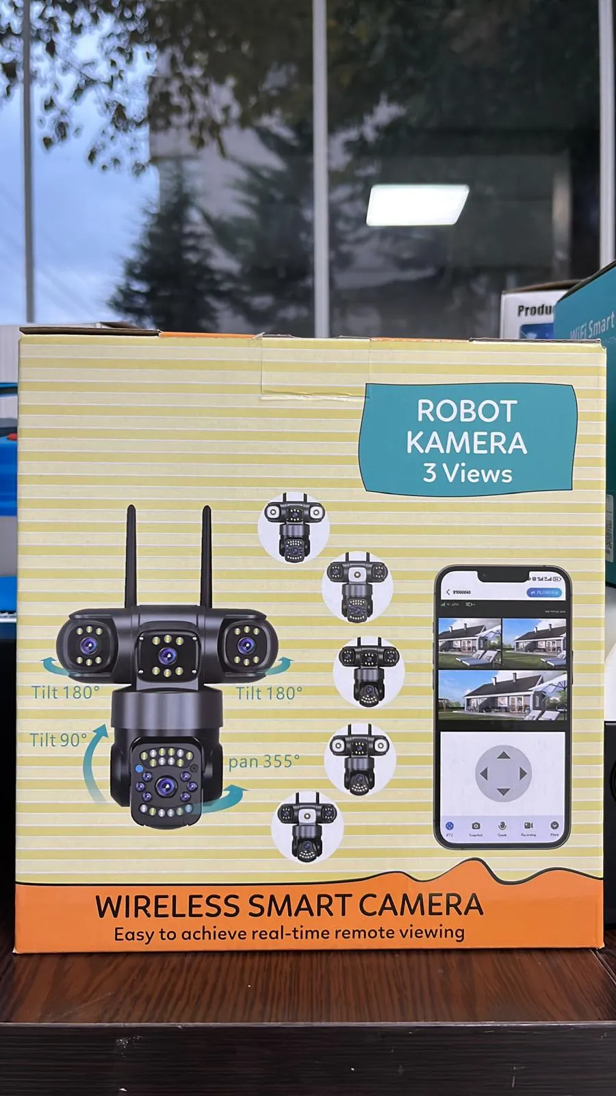 Güneş Panelli Kamera